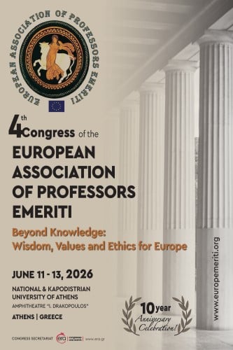 4th Congress of the European Association of Professors EmeritiIERA Ltd Congress OrganizersI